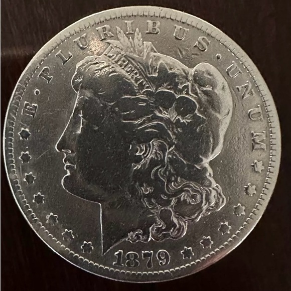 1879 MORGAN SILVER DOLLAR 90% SILVER - Picture 1 of 3